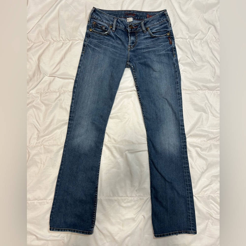 Silver jeans